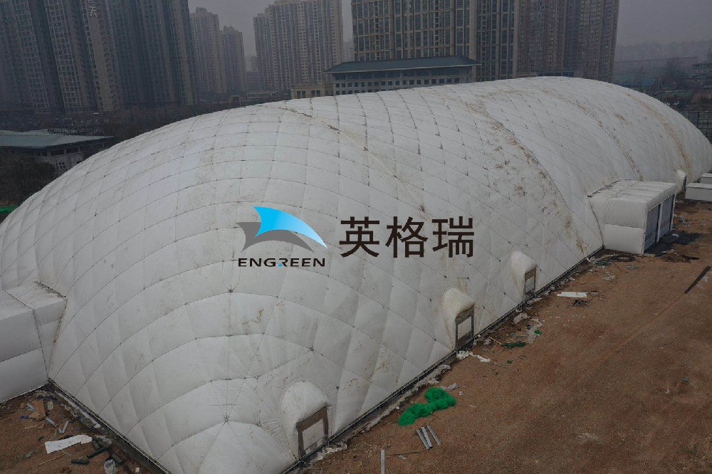 基坑施工總陷困境？氣膜支護方案：抗 12 級風 + 省 50% 成本 + 30 天完工！